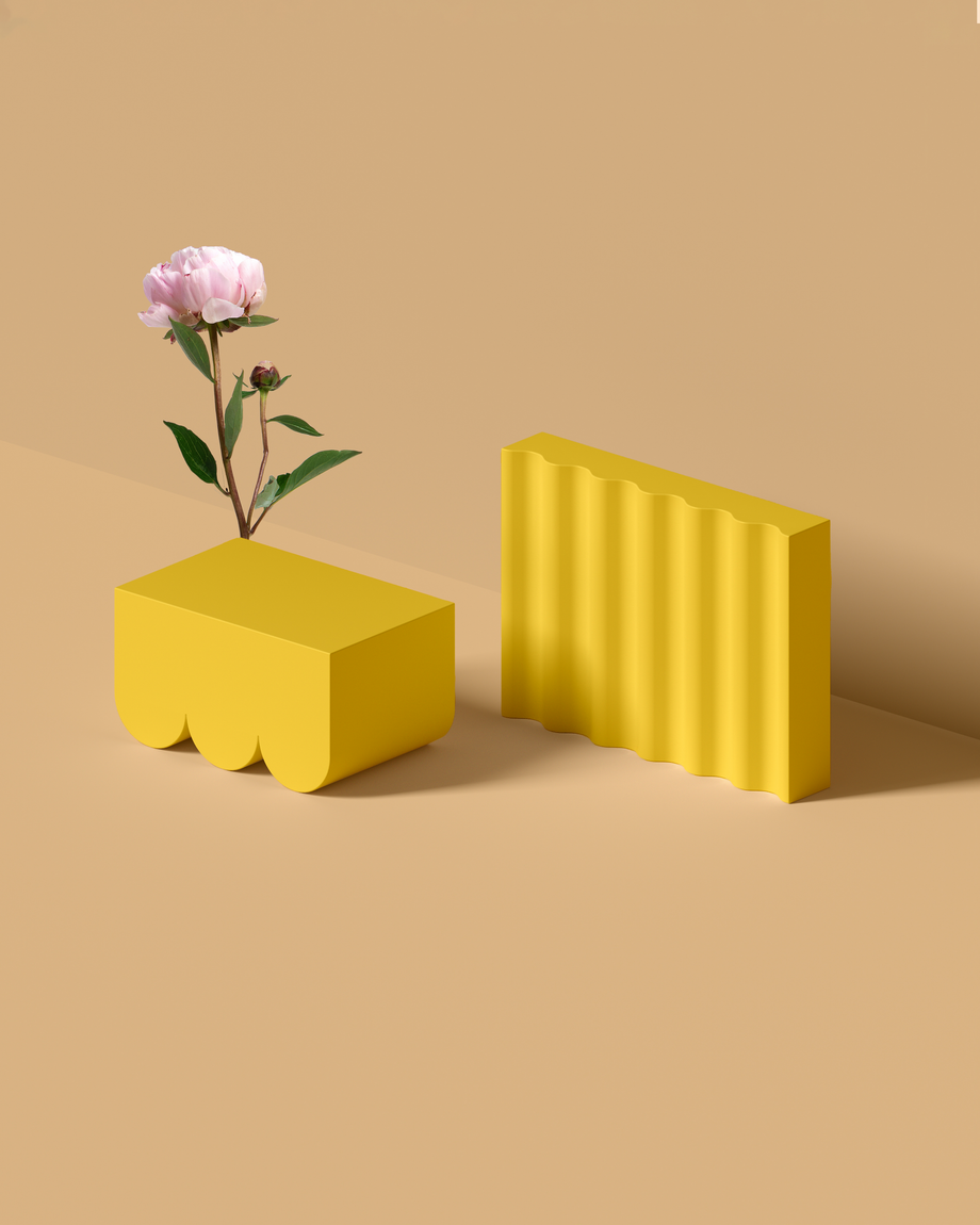 Bumpy bundle can be used for product display, product styling, product photography, home decor, and retail display, photo props, jewelry display. They are modular pieces made for help create to create scroll-stoping visual content